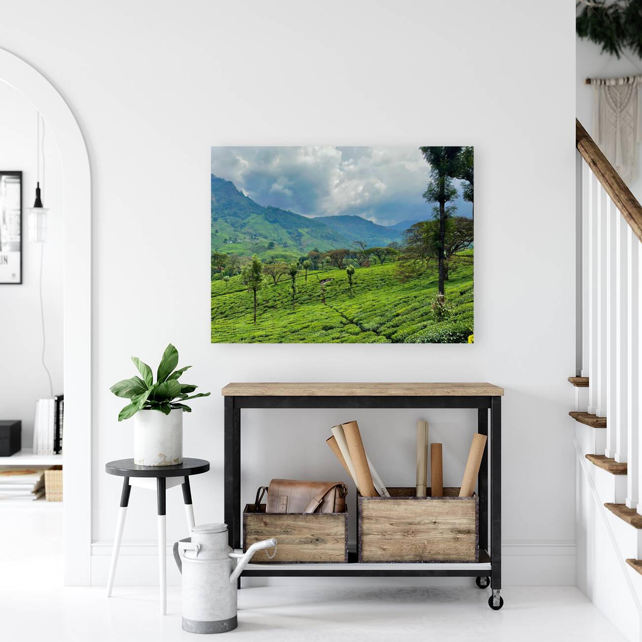 Tea Plantation Wonders Reproduction