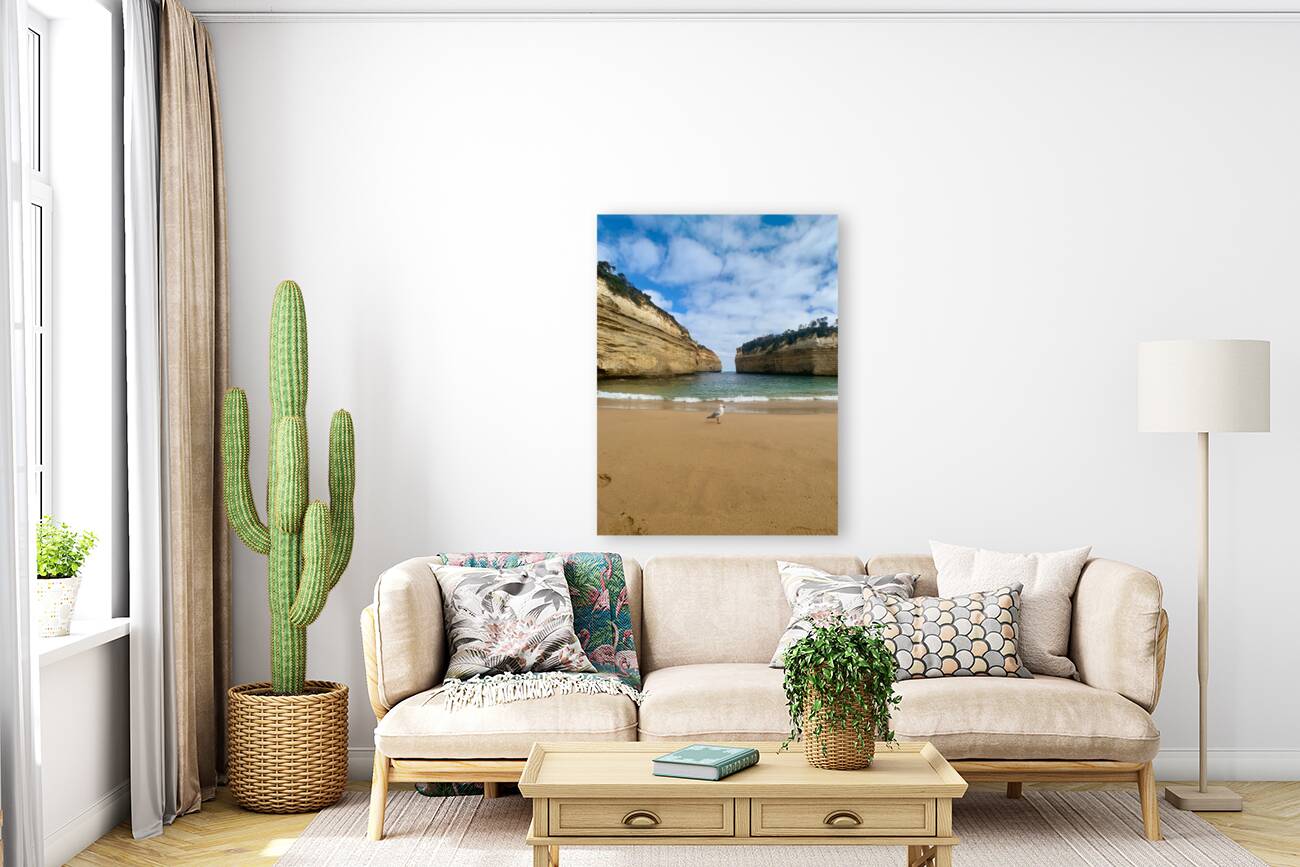 Bird on the Beach Reproduction