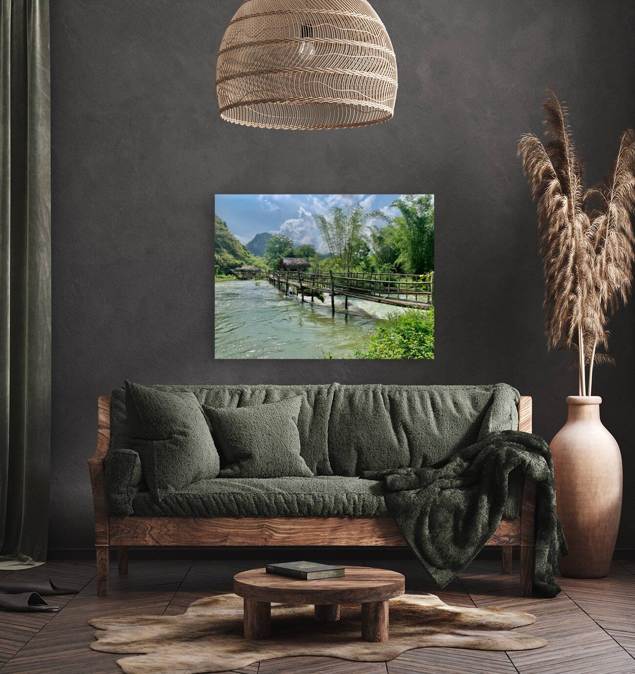 Long Bamboo Bridge Reproduction