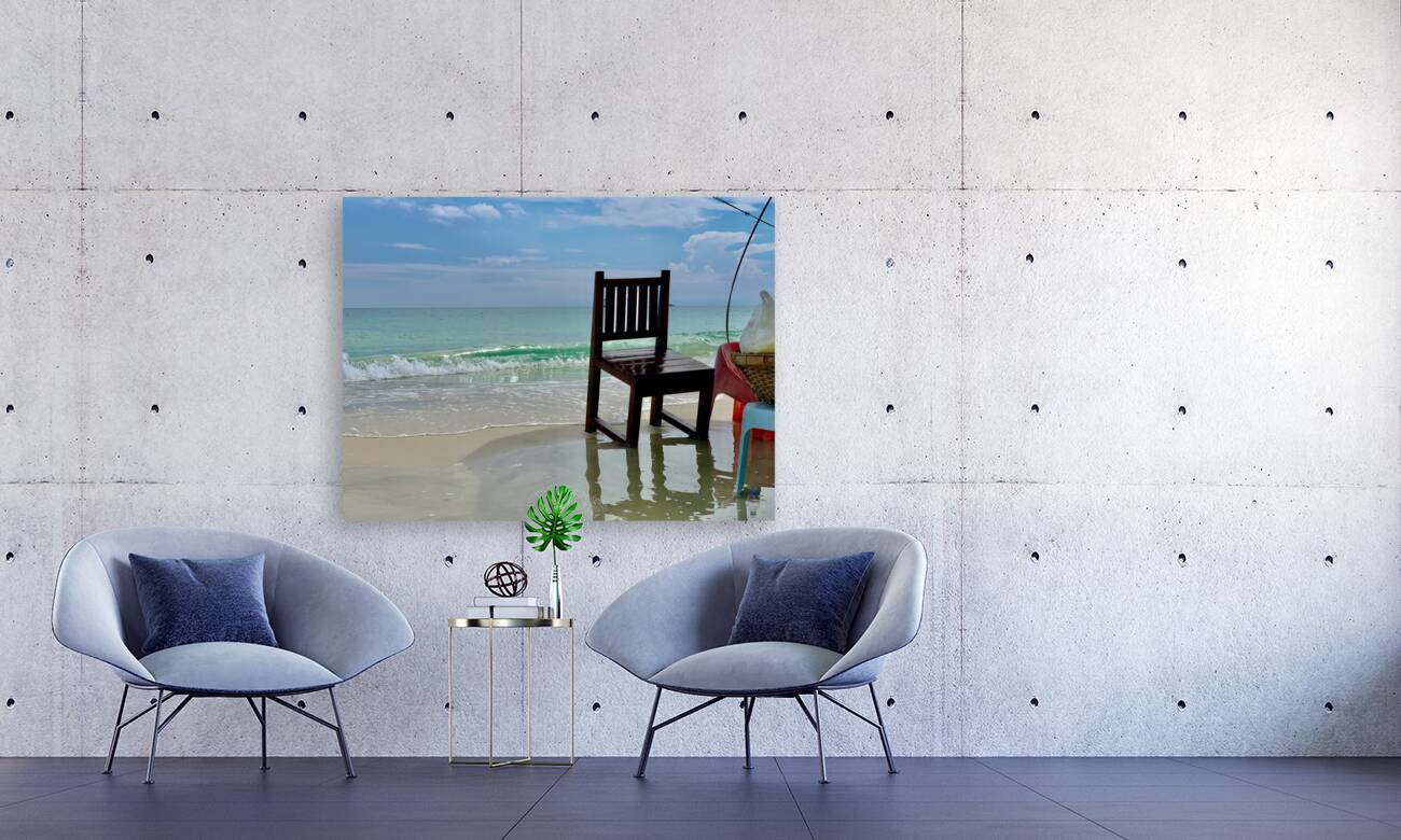 Chair on the Beach Reproduction