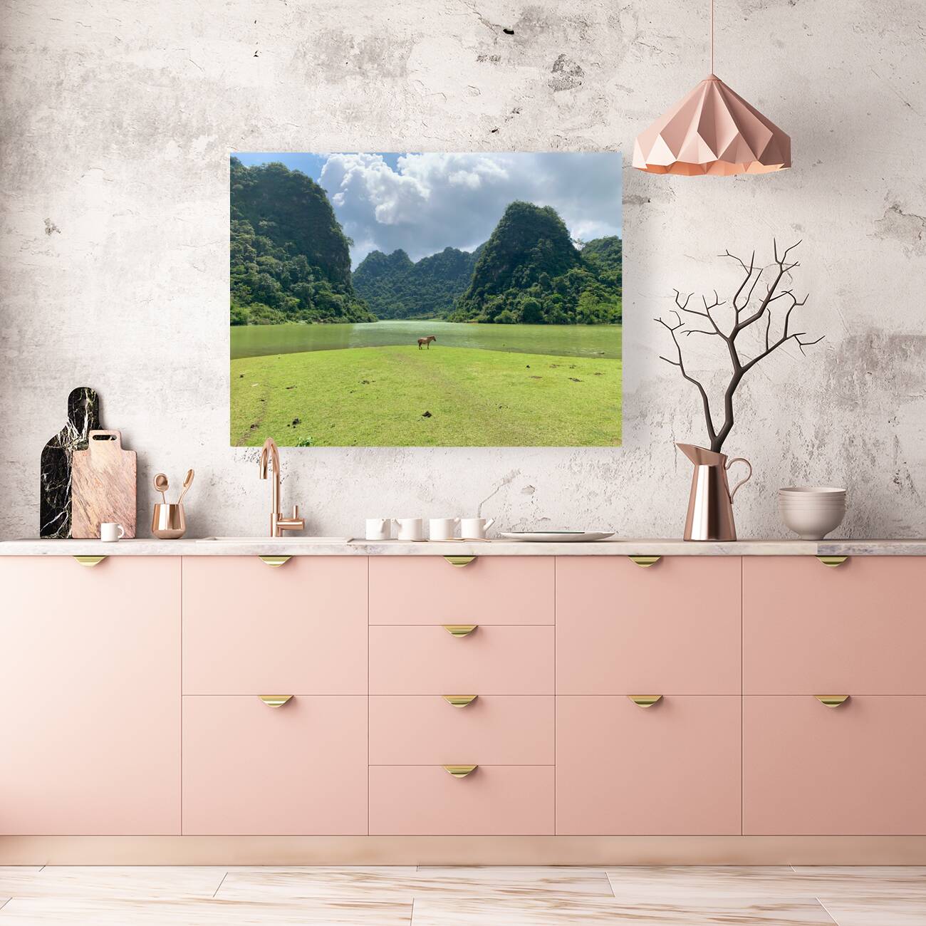 Lonely Horse Reproduction