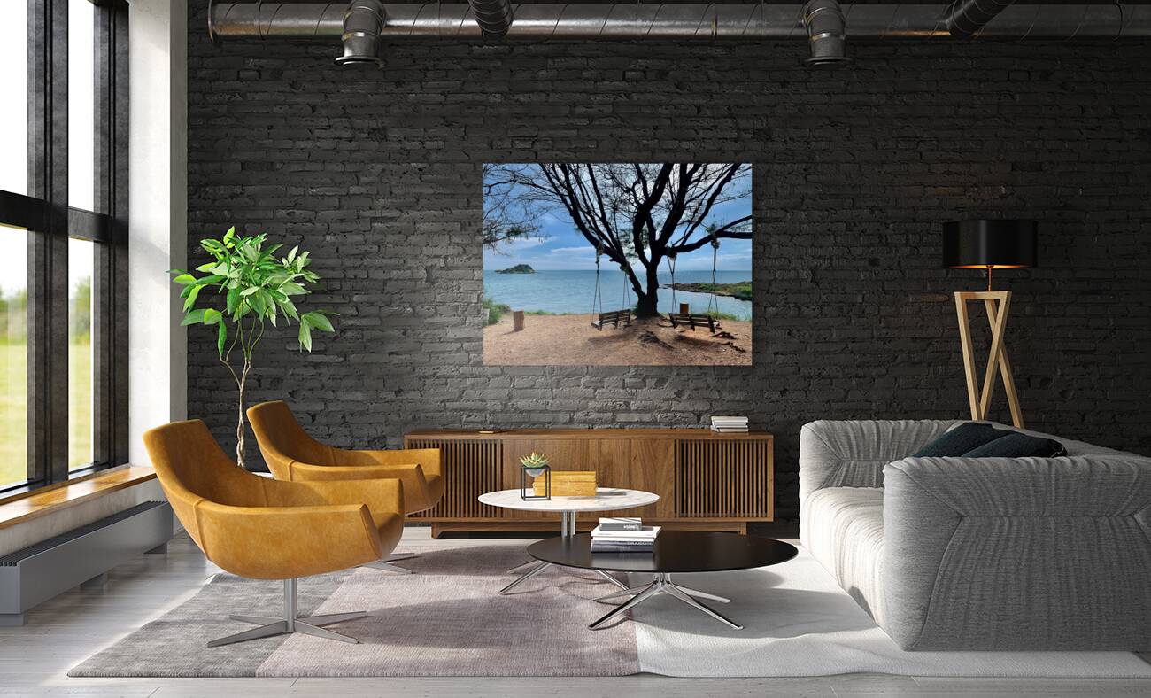 Swings by the Ocean Reproduction