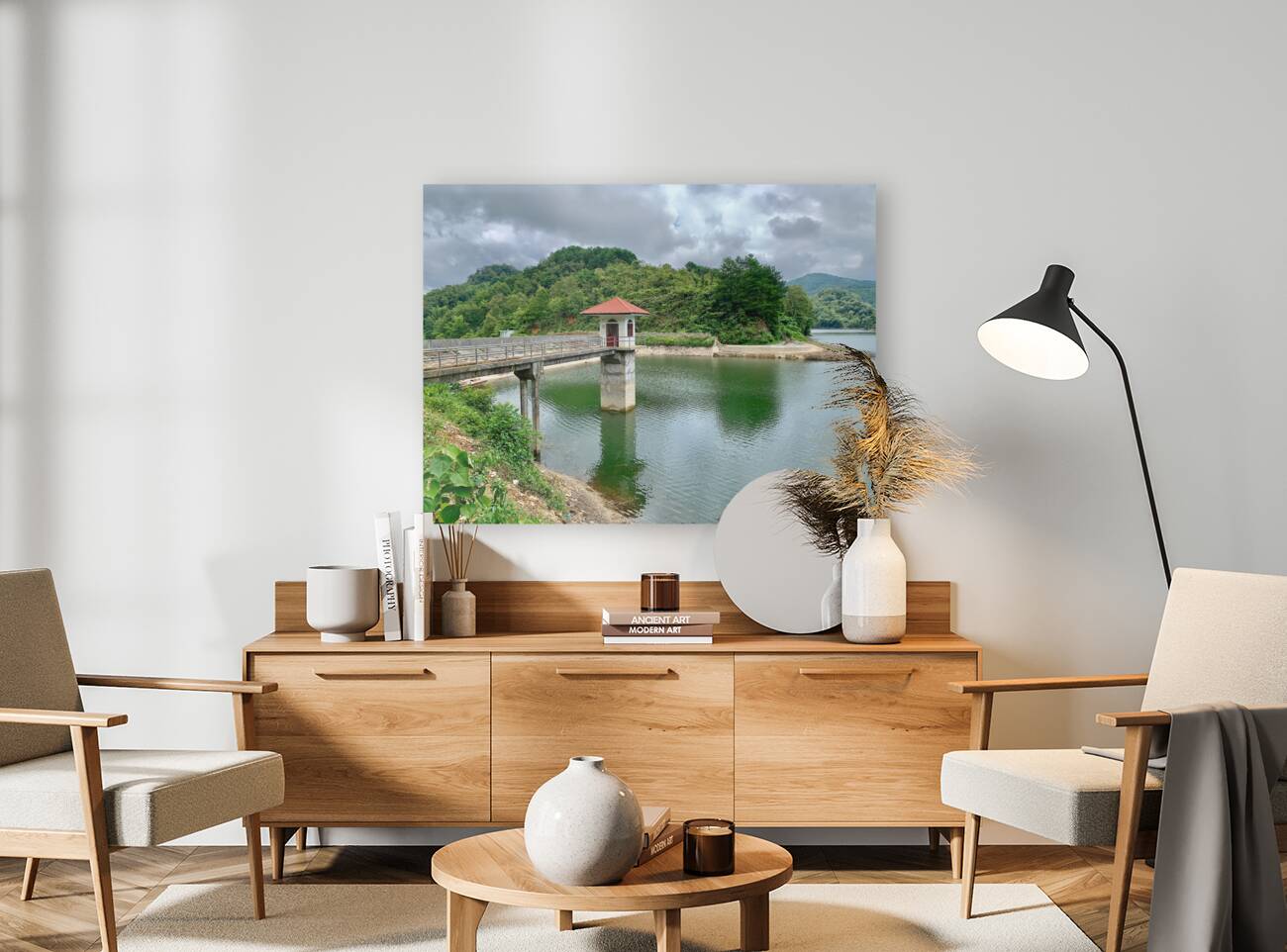 Tower on the Lake Reproduction