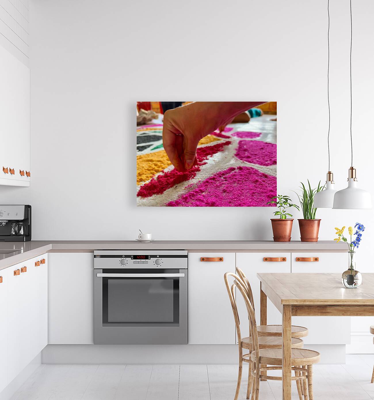 Mandala Hand Reproduction