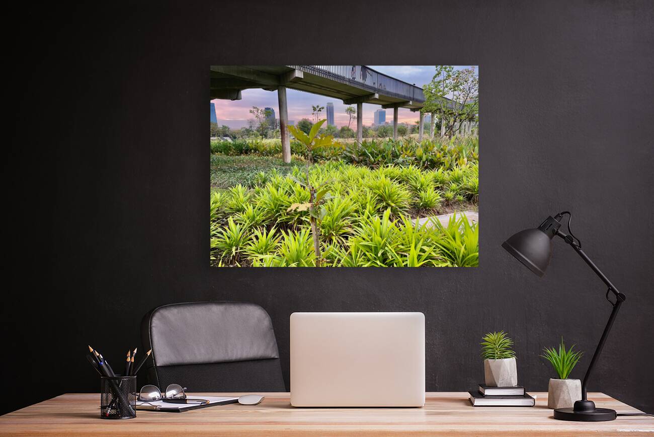 City Under the Bridge Reproduction