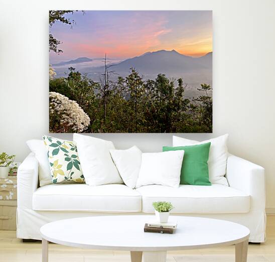 Sunrise Mountains Reproduction