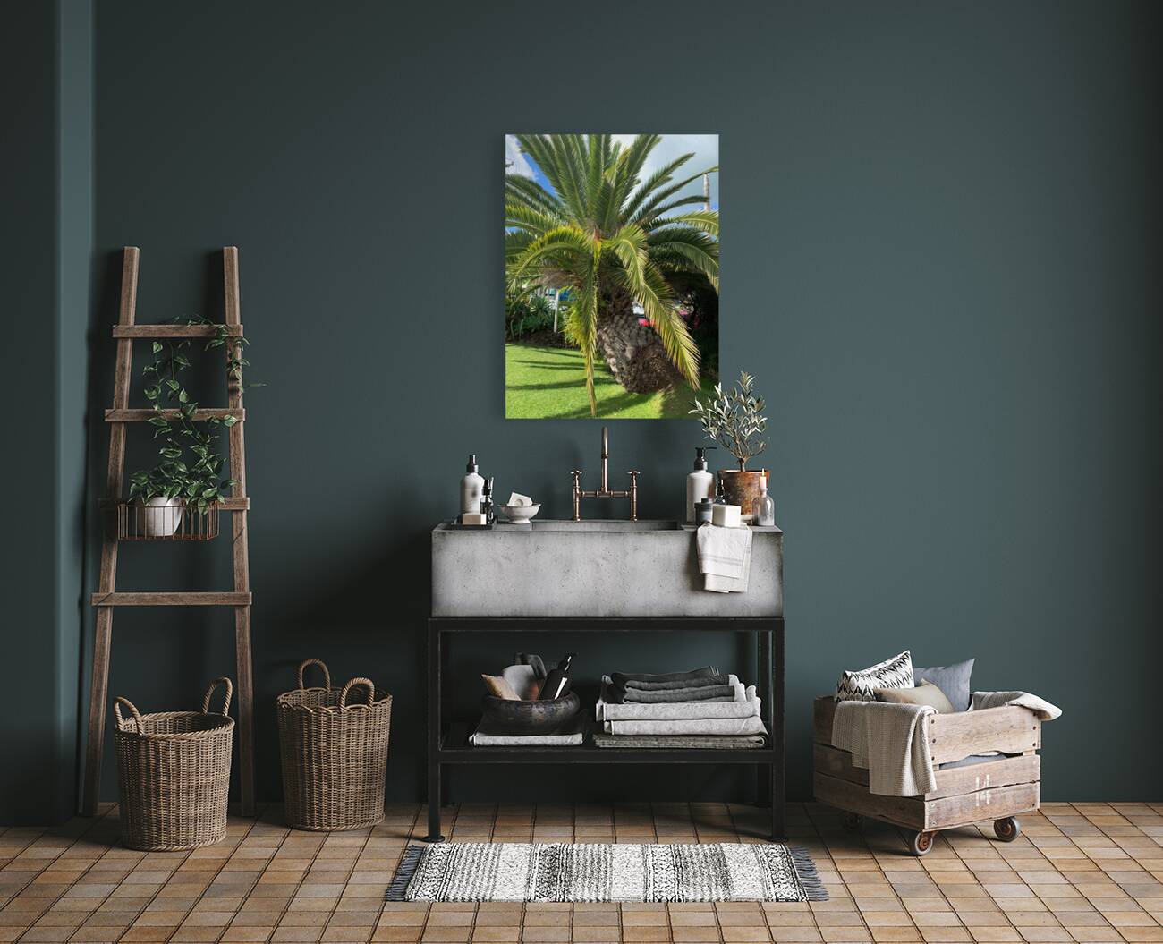 Baby Palm Tree Reproduction