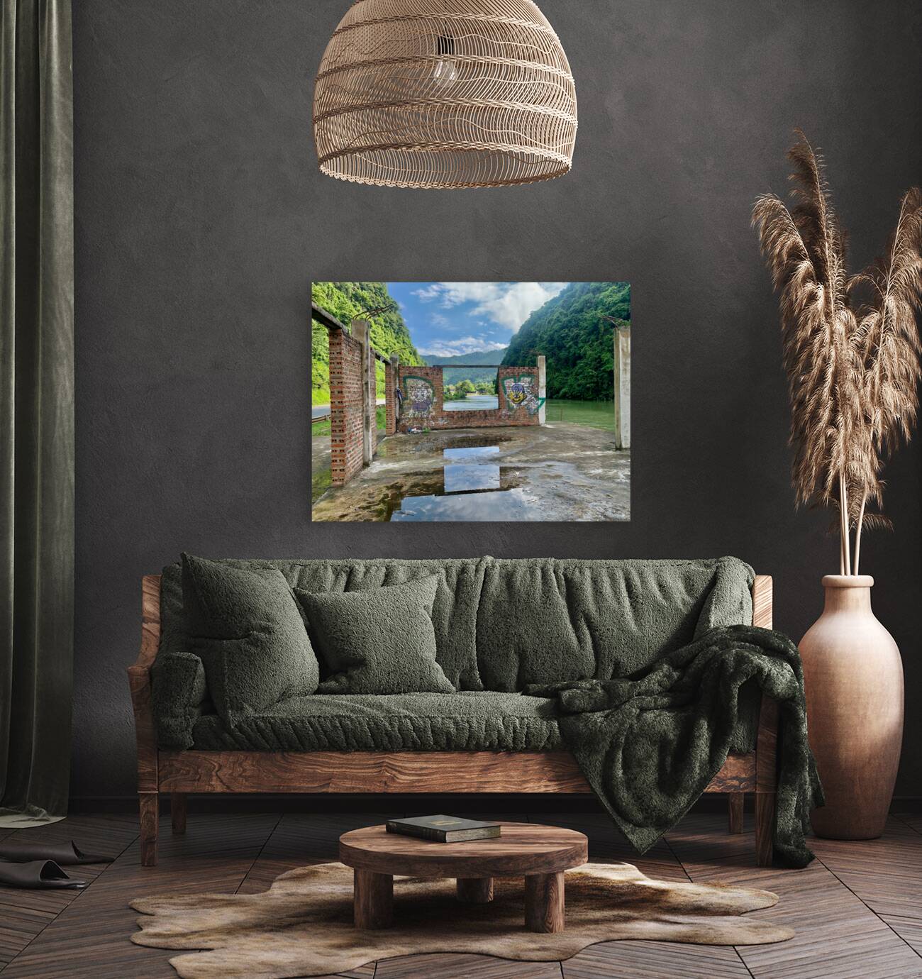 Nature Through the Window Reproduction