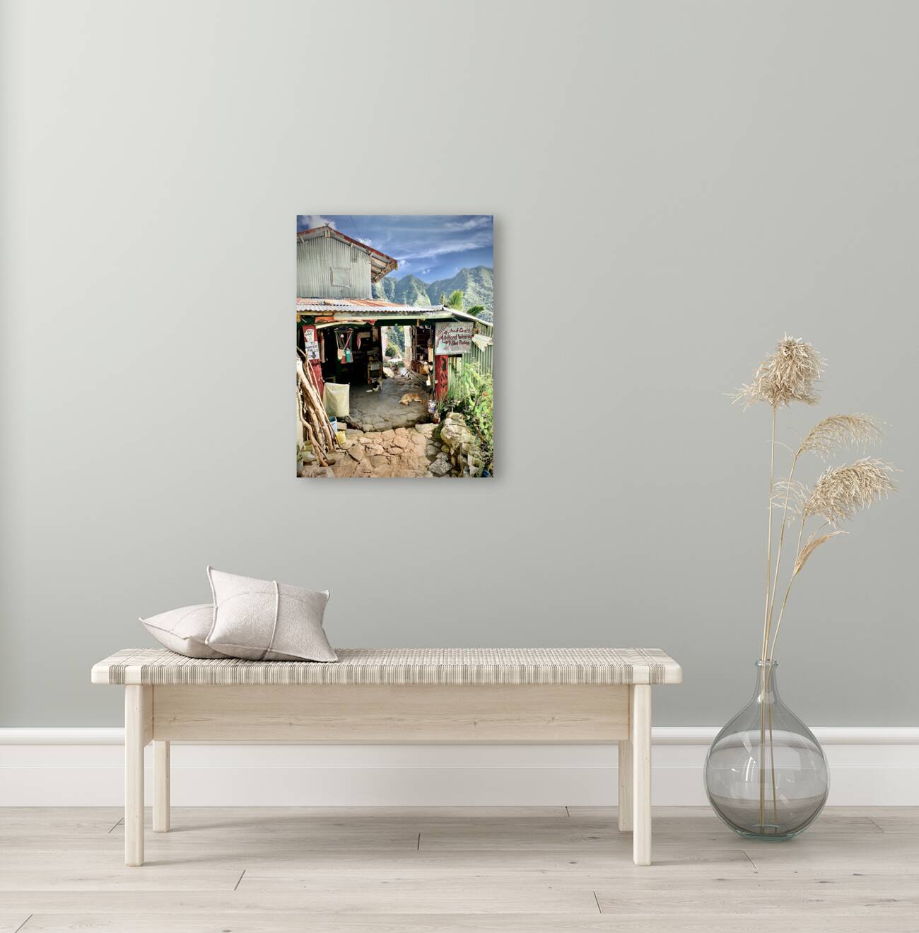 Shop in the Mountains Reproduction