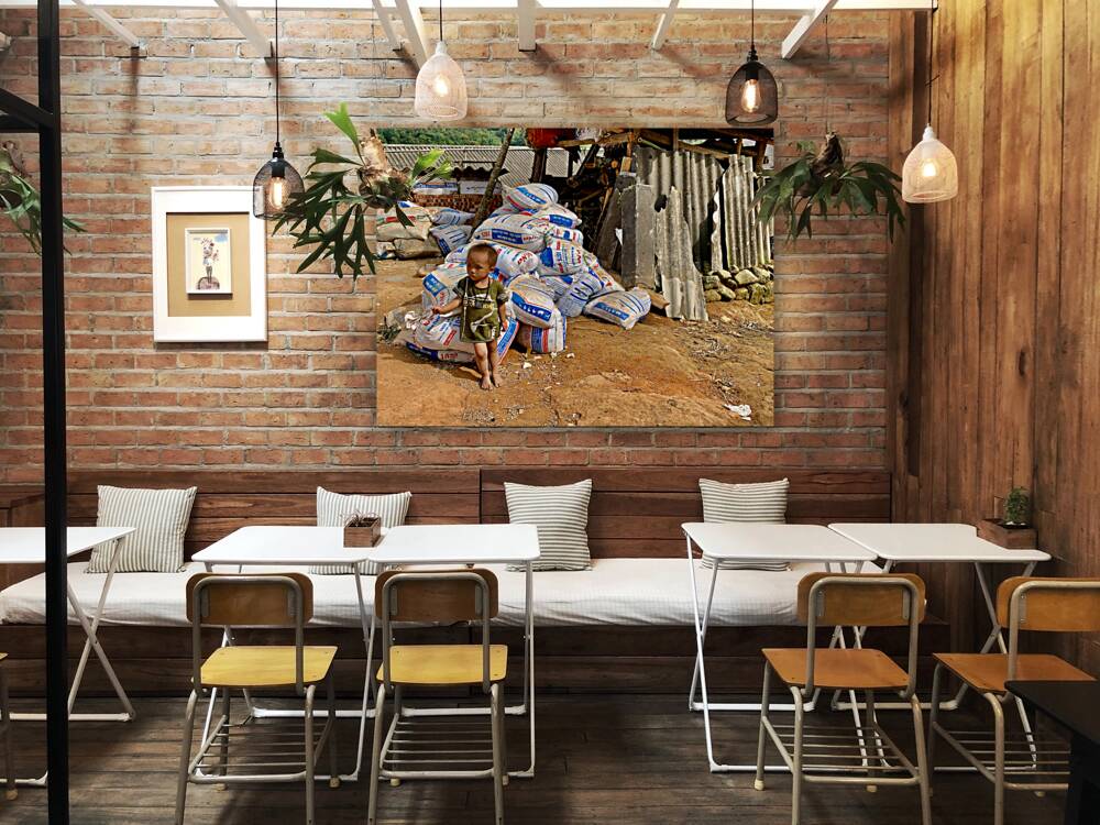 No One Will Touch These Bags Reproduction