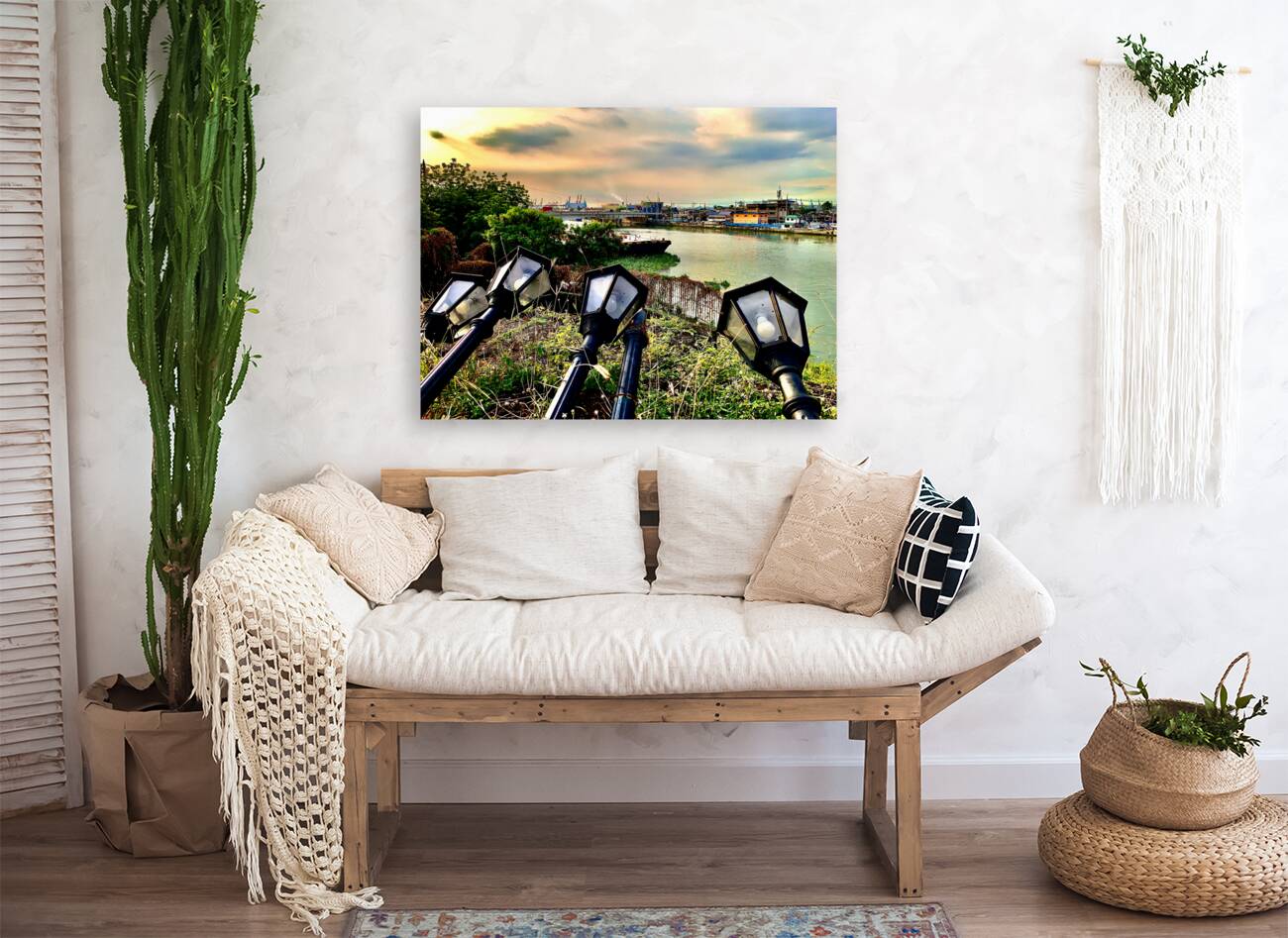 Falling Lamp posts  for the Sunset Reproduction