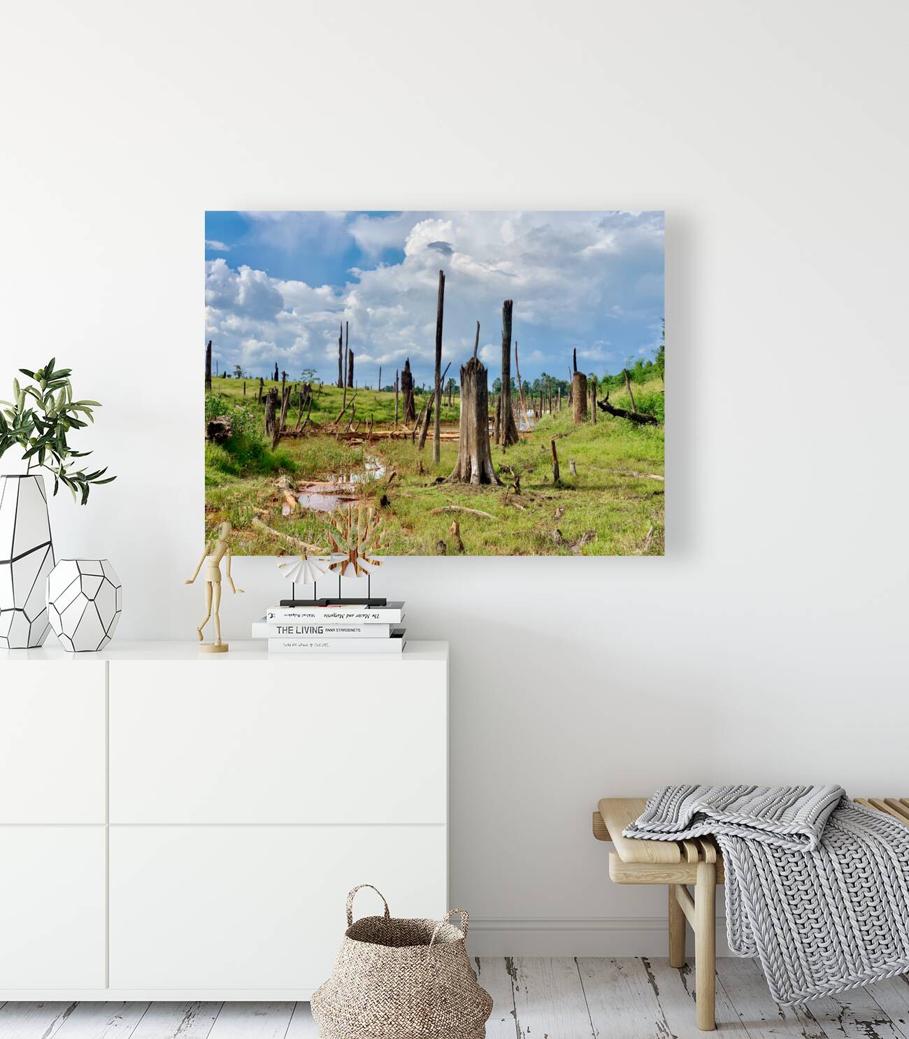 Field of Broken Trees Reproduction