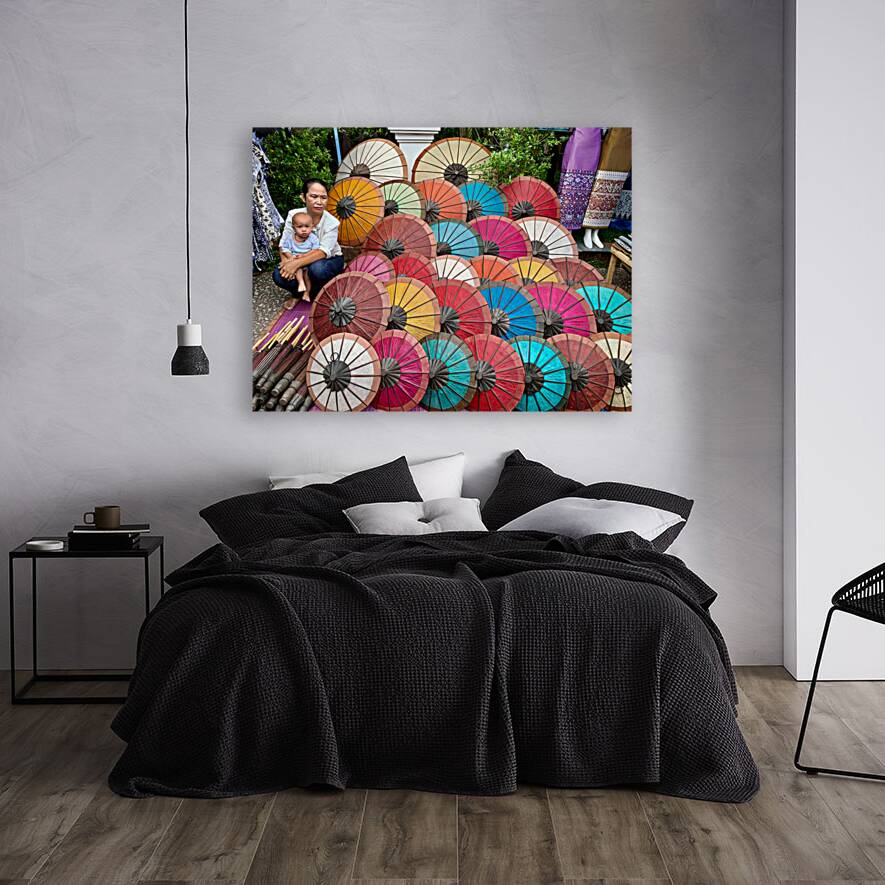 Selling Umbrellas Reproduction