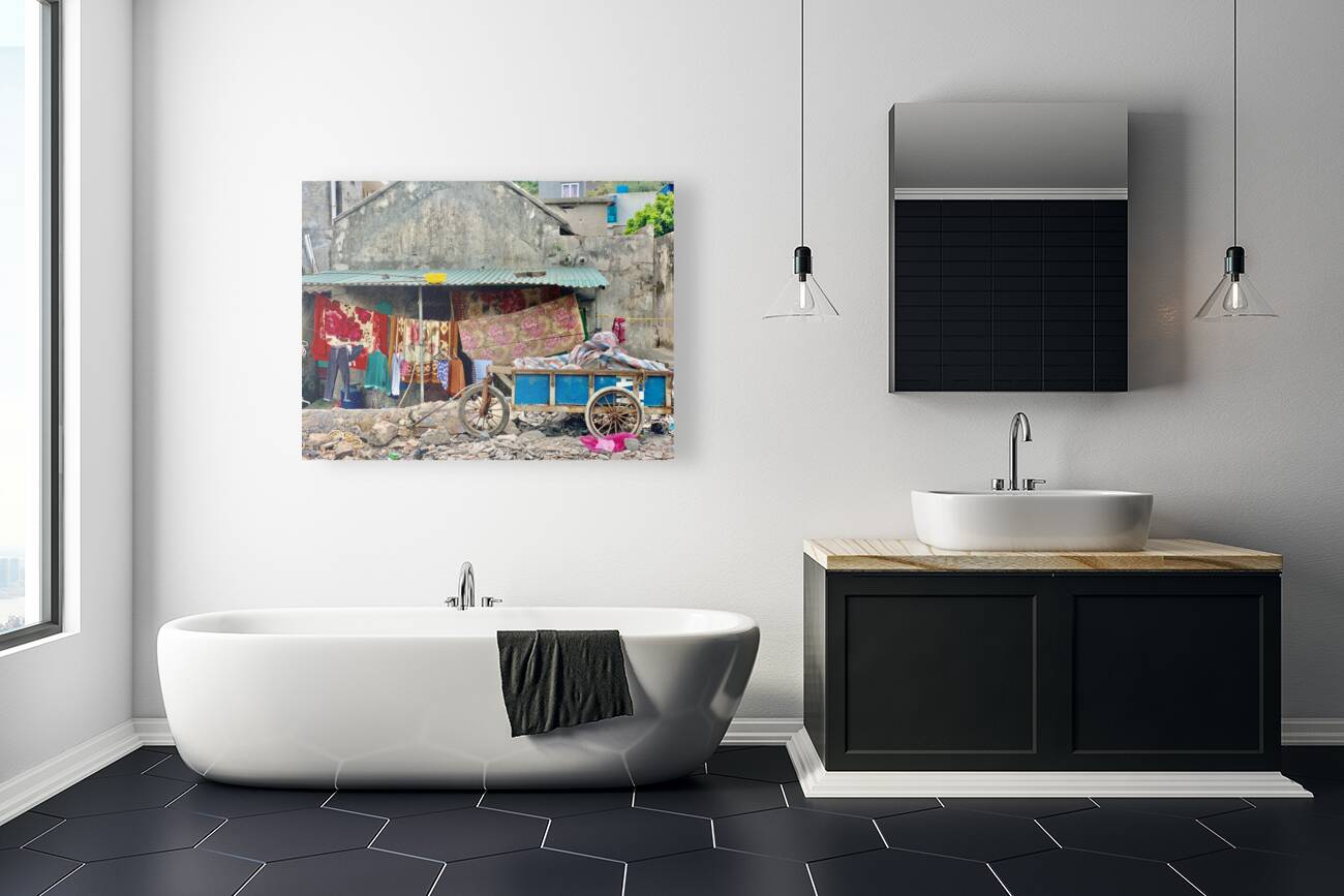 Waiting for the Laundry to Dry Reproduction