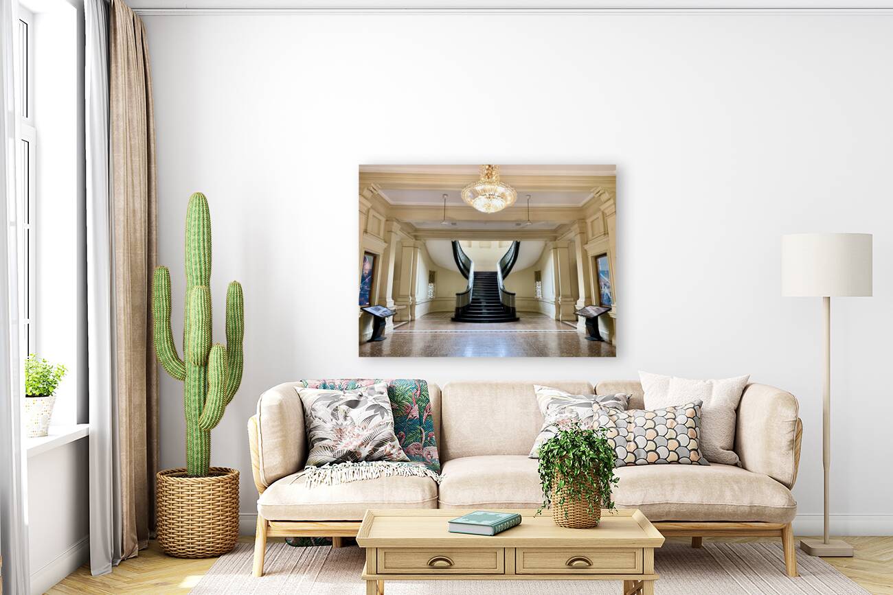 Fancy Museum Entrance Reproduction