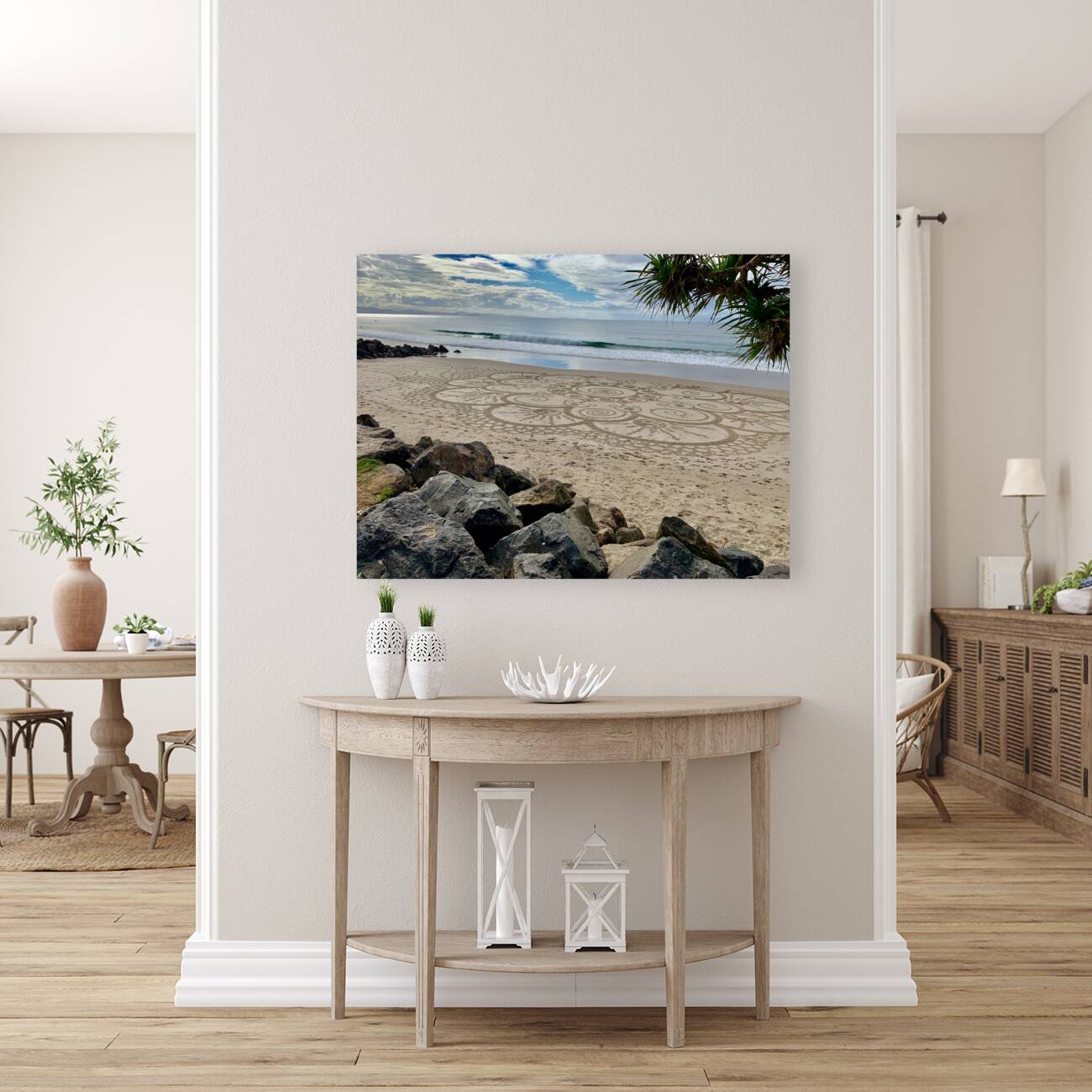 Art Design on the Beach Reproduction