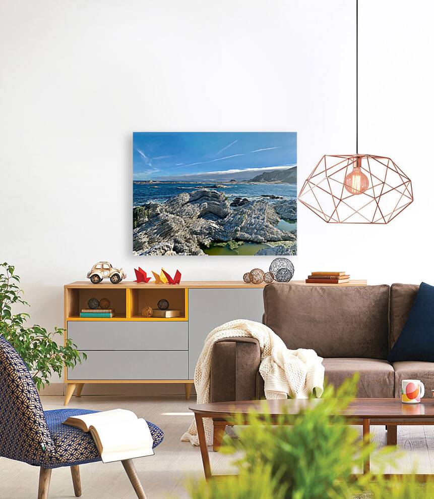 Light Gray Pancake Rocks Reproduction