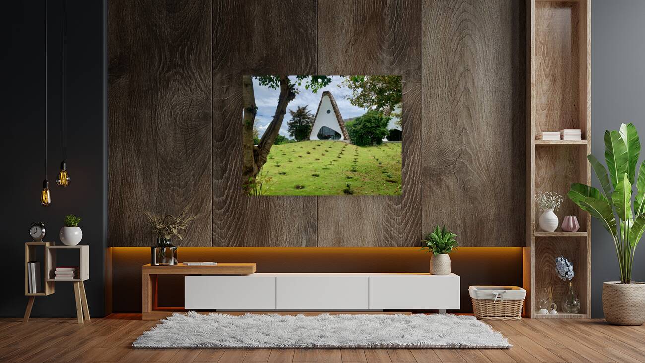 Triangle Shaped Coffee Museum 2 Reproduction