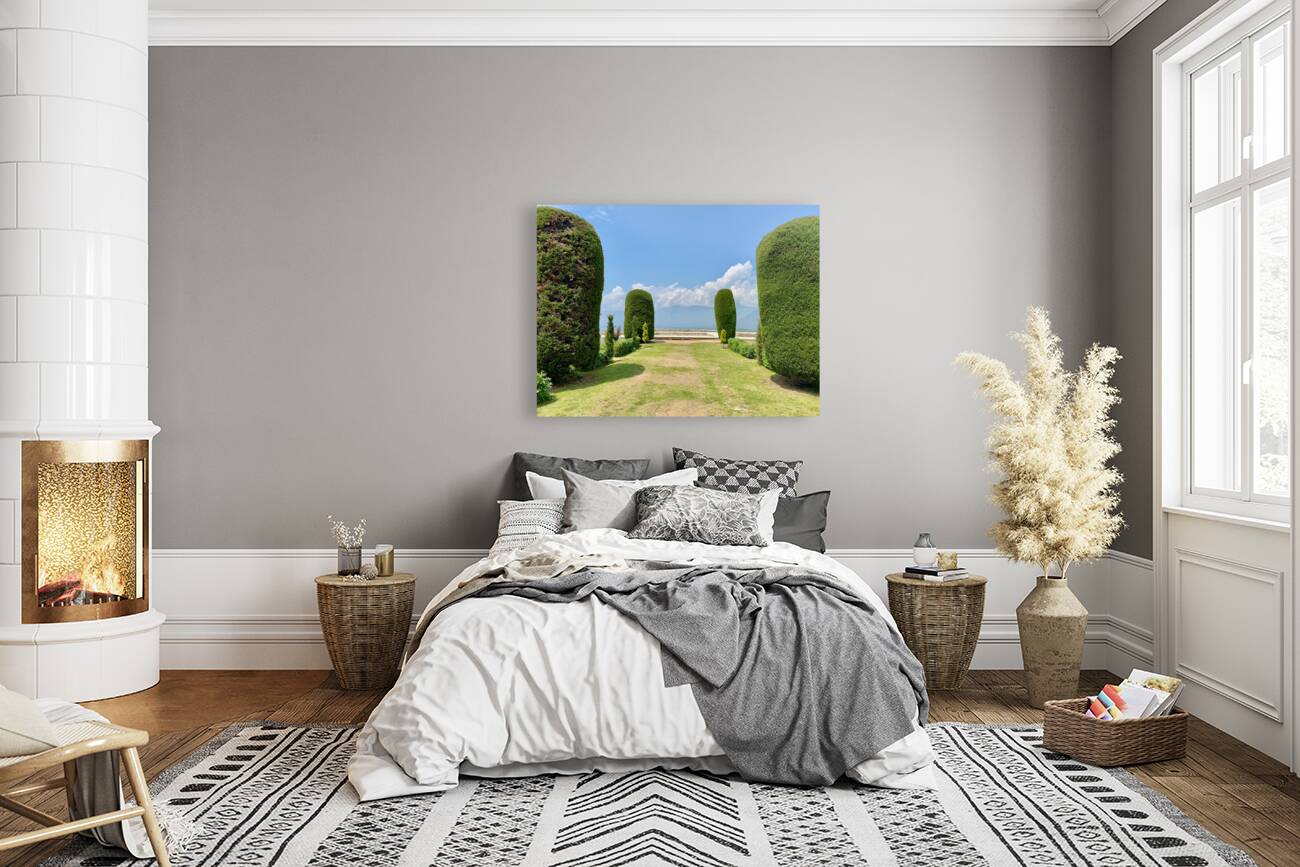 View from Pari Mahal Srinagar 2 Reproduction