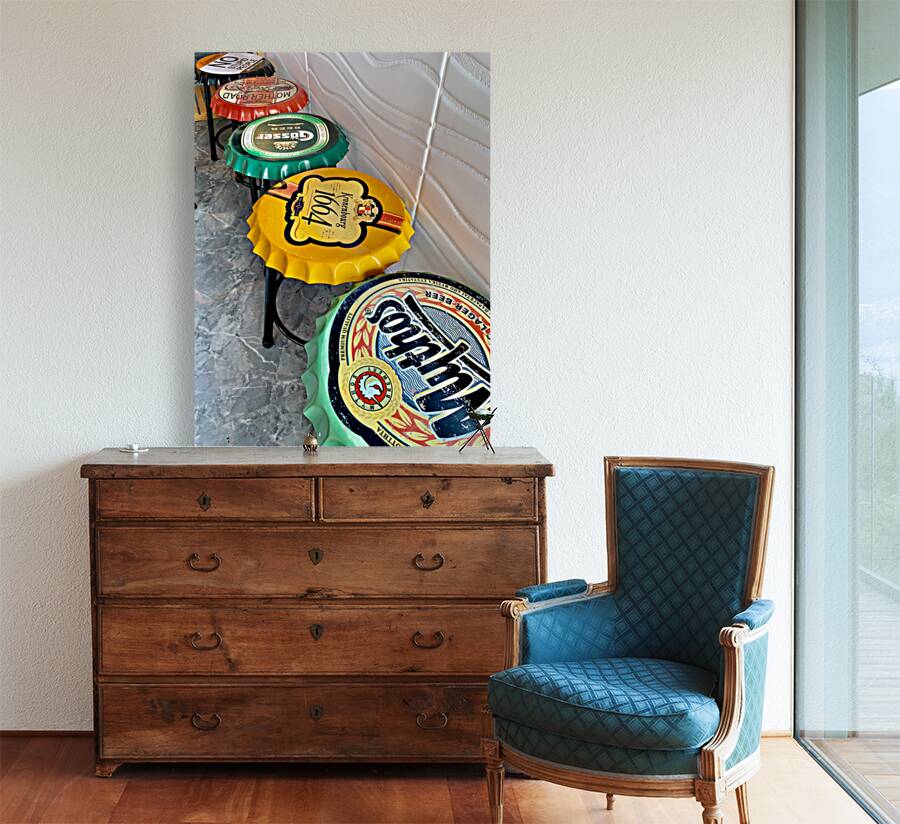 Beer Cap Stools  Reproduction