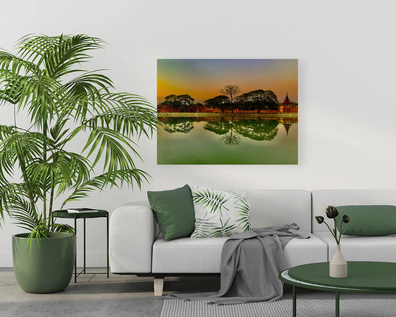 Reflections of Mandalay 3 Reproduction