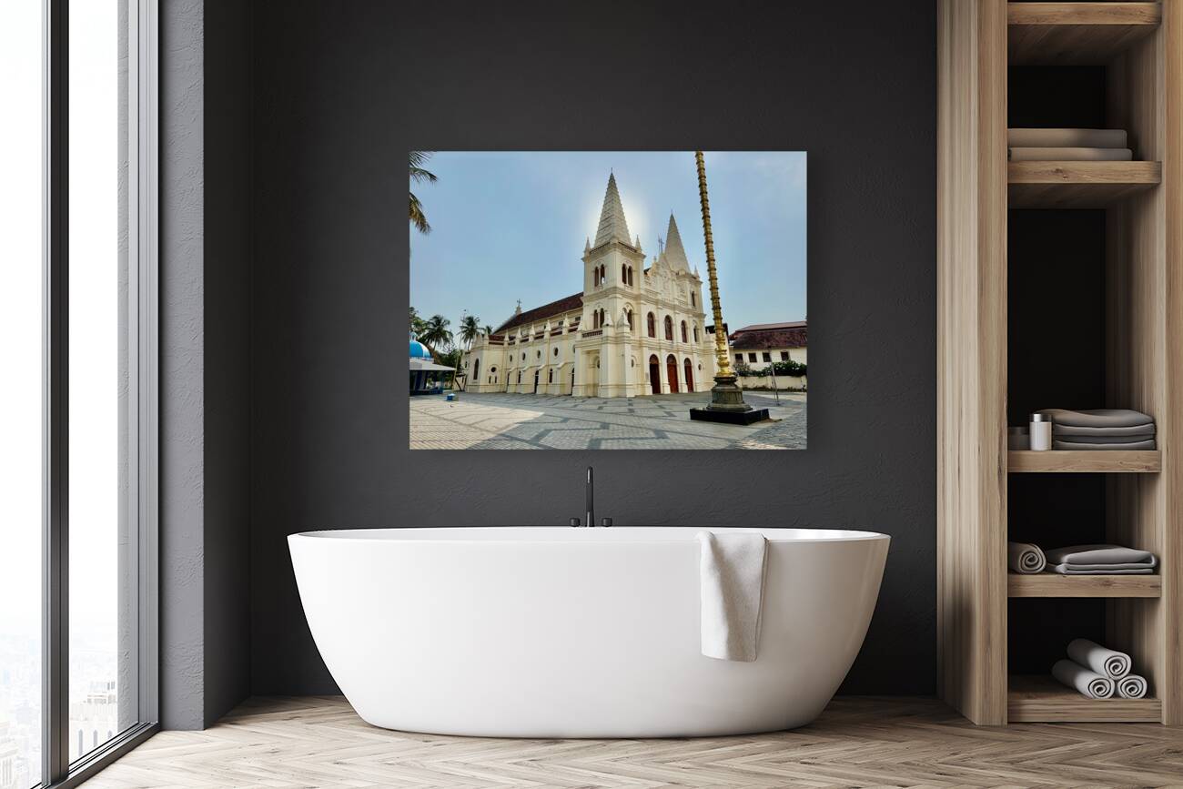 Santa Cruz Cathedral Basilica Fort Kochi 1 Reproduction