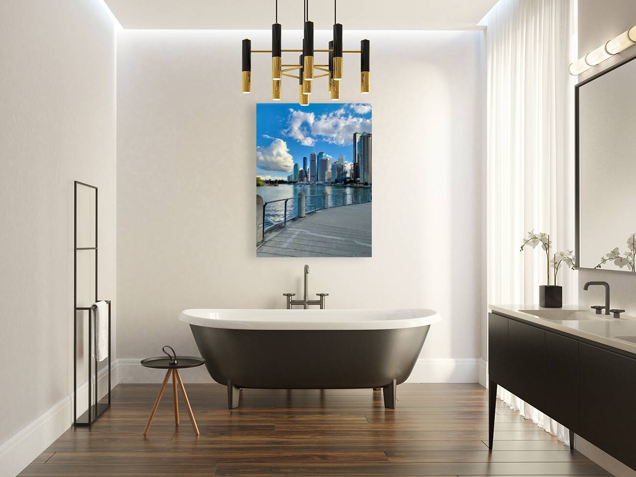 Brisbane s Skyscrapers Reproduction