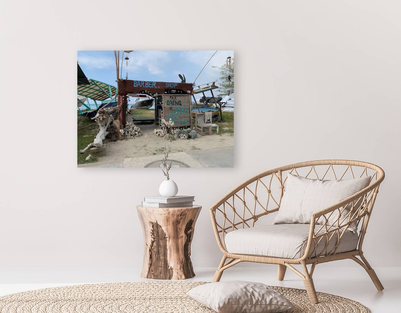 Crazy Island Barbershop Reproduction