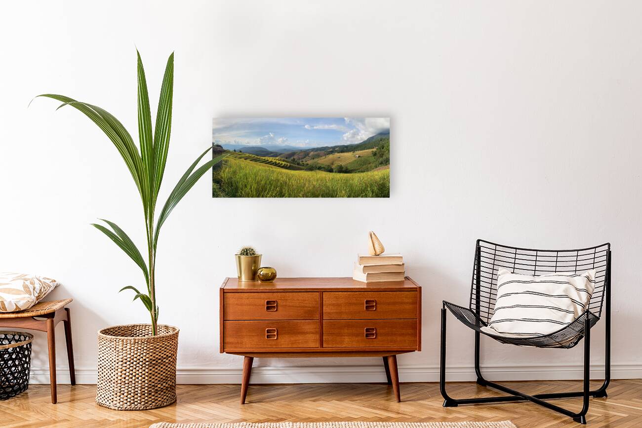 Beautiful Rice Field 2 Reproduction