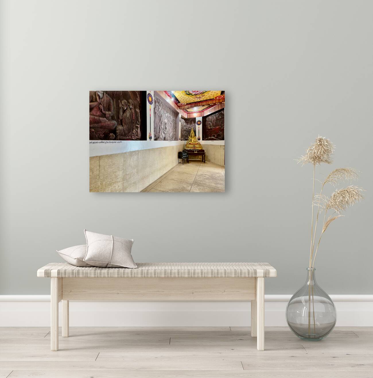 Buddha in the Corner Reproduction