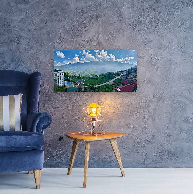 Mountain View of Sapa Reproduction