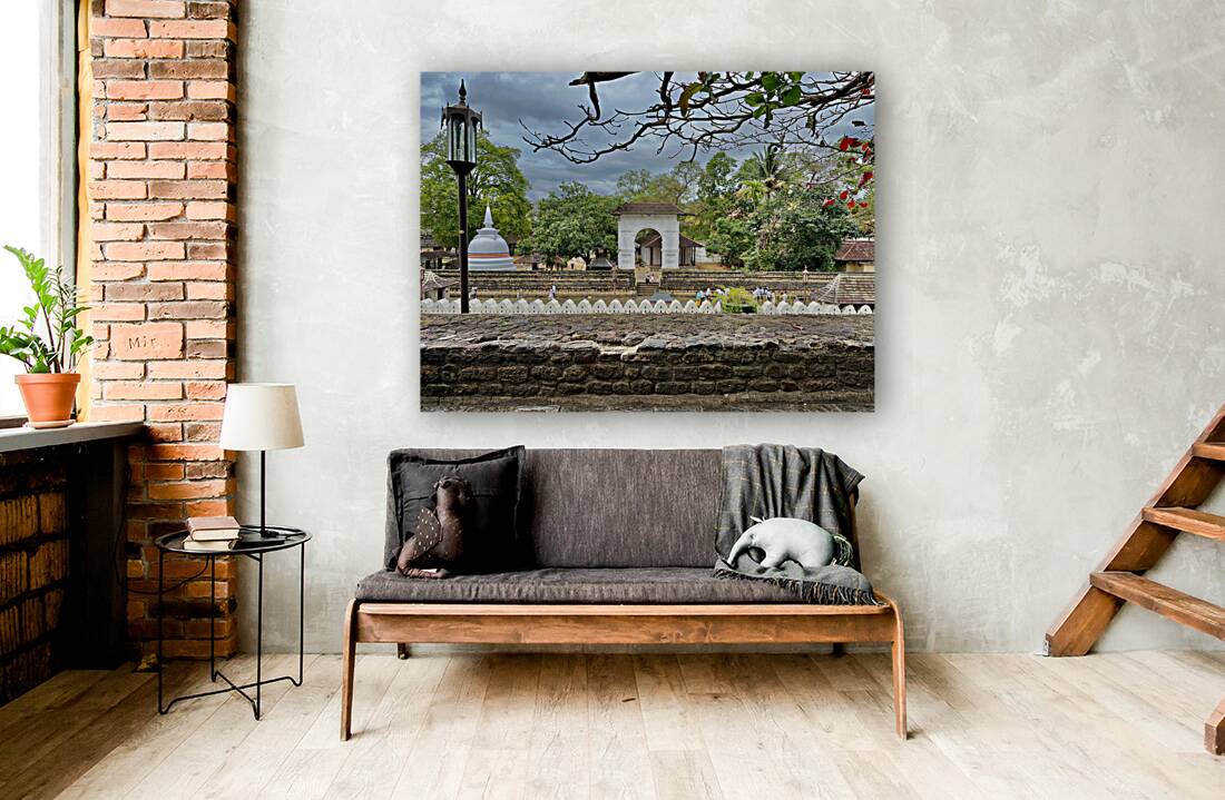 Temple Half Wall Reproduction