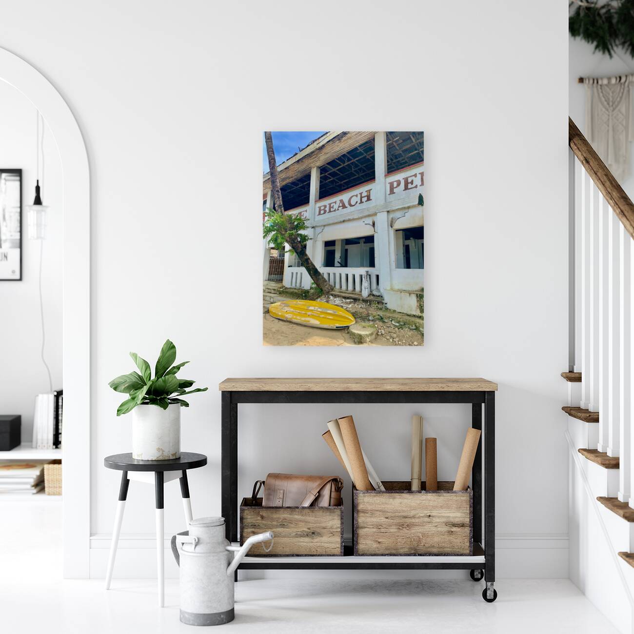 White Beach Building Reproduction