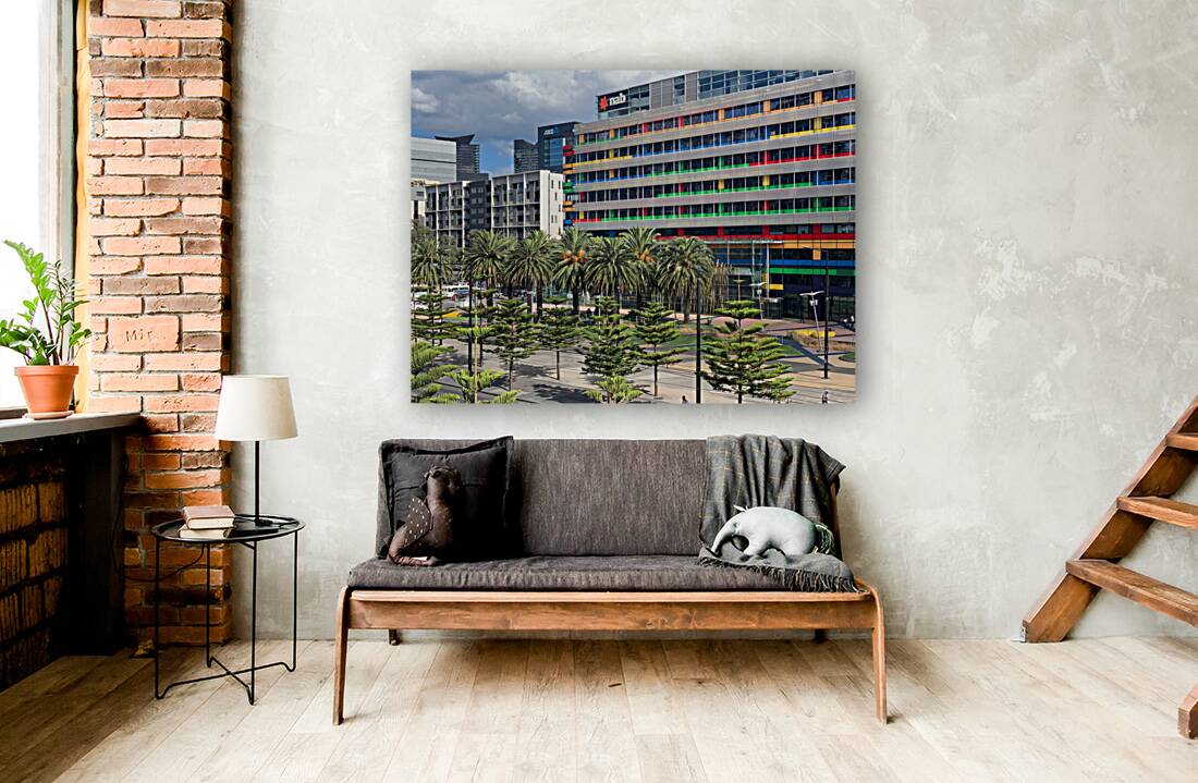 Victoria Harbour in Melbourne Reproduction