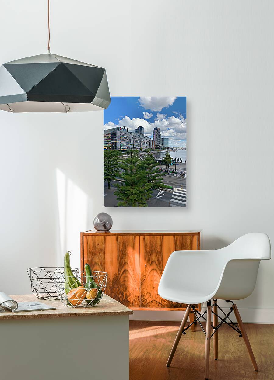 Victoria Harbour in Melbourne 2 Reproduction