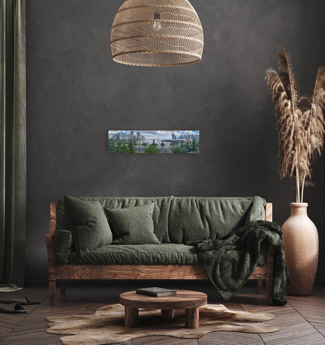 Victoria Harbour in Melbourne 3 Reproduction