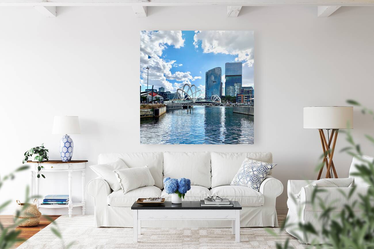 Around Yarra River in Melboune 2 Reproduction