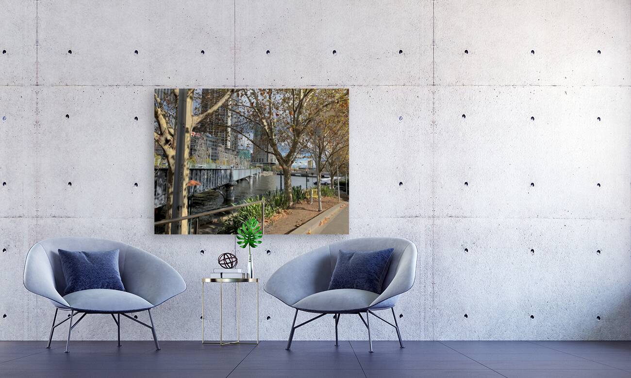 Yarra River in Melboune 3 Reproduction