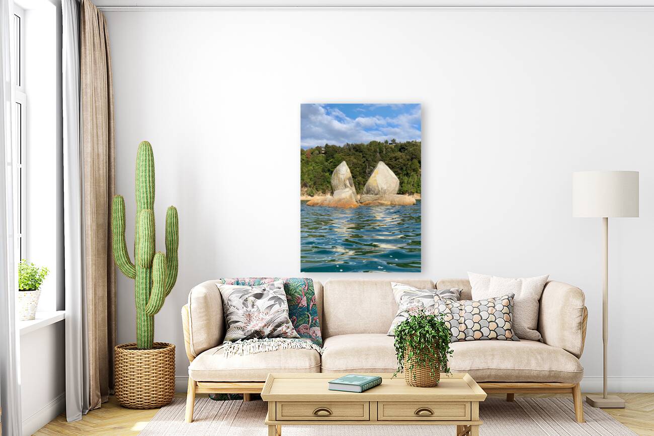 Split Apple Rock New Zealand 1 Reproduction