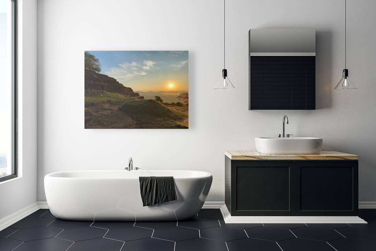 Sunrise on Top of Sigiriya Sri Lanka 3 Reproduction