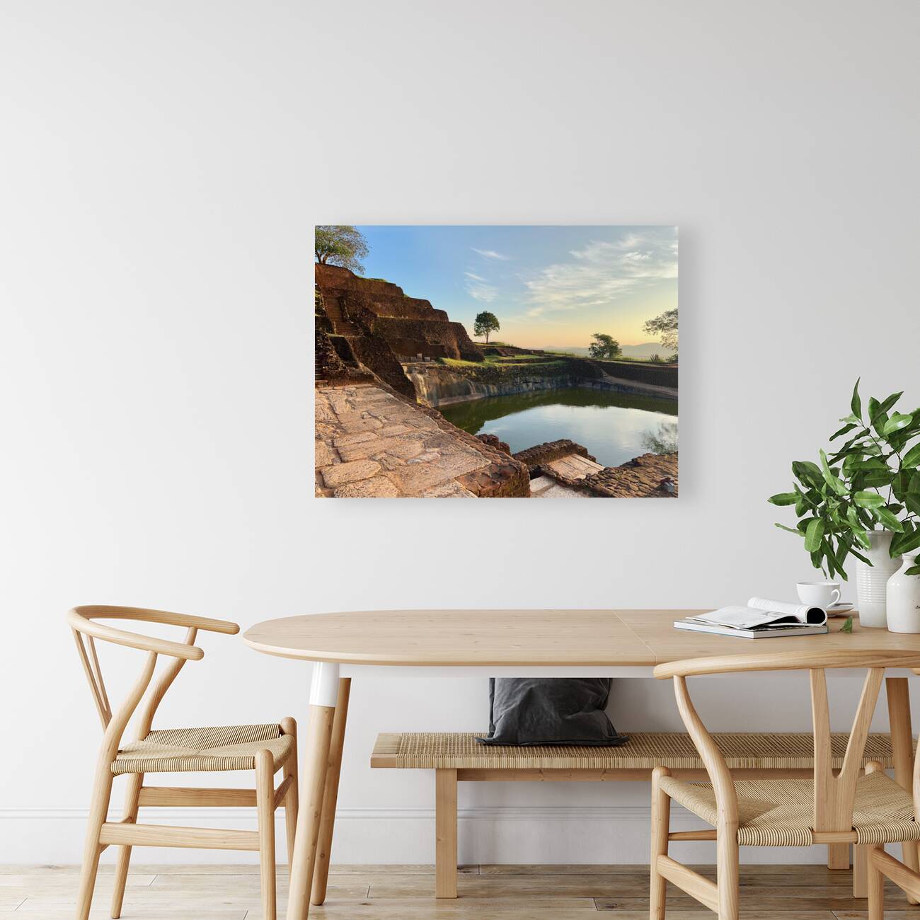 Sunrise on Top of Sigiriya Sri Lanka 8 Reproduction