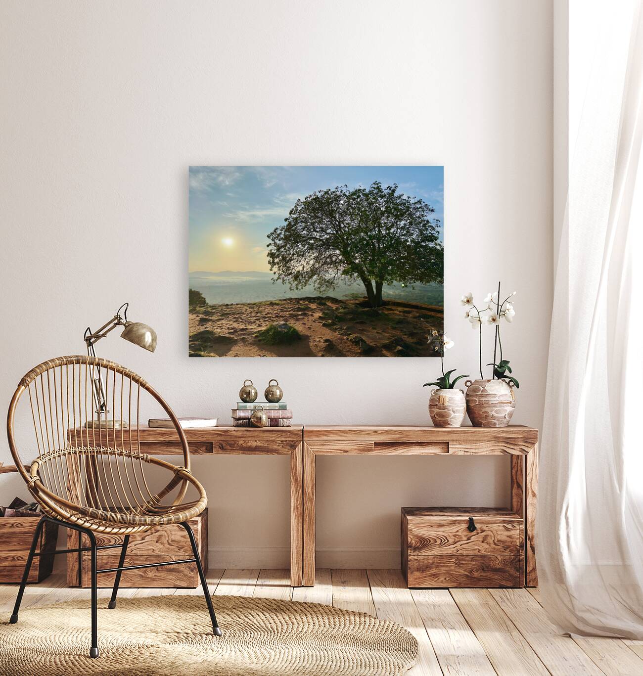 Sunrise on Top of Sigiriya Sri Lanka 12 Reproduction