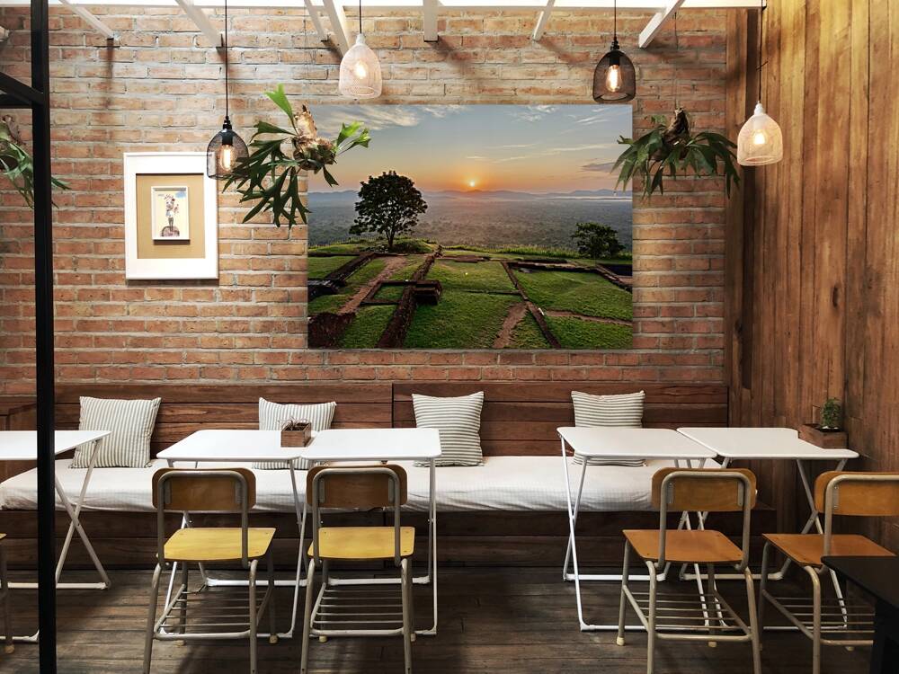 Sunrise on Top of Sigiriya Sri Lanka 6 Reproduction