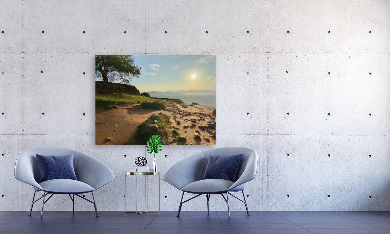 Sunrise on Top of Sigiriya Sri Lanka 10 Reproduction