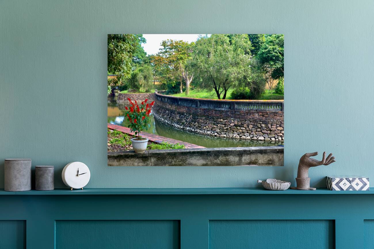 Fortified Red Flowers Reproduction