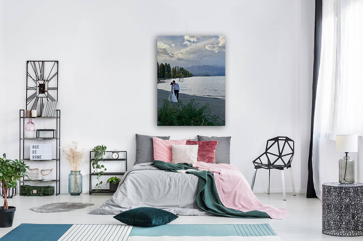 Newlyweds by the Wanaka Tree Reproduction