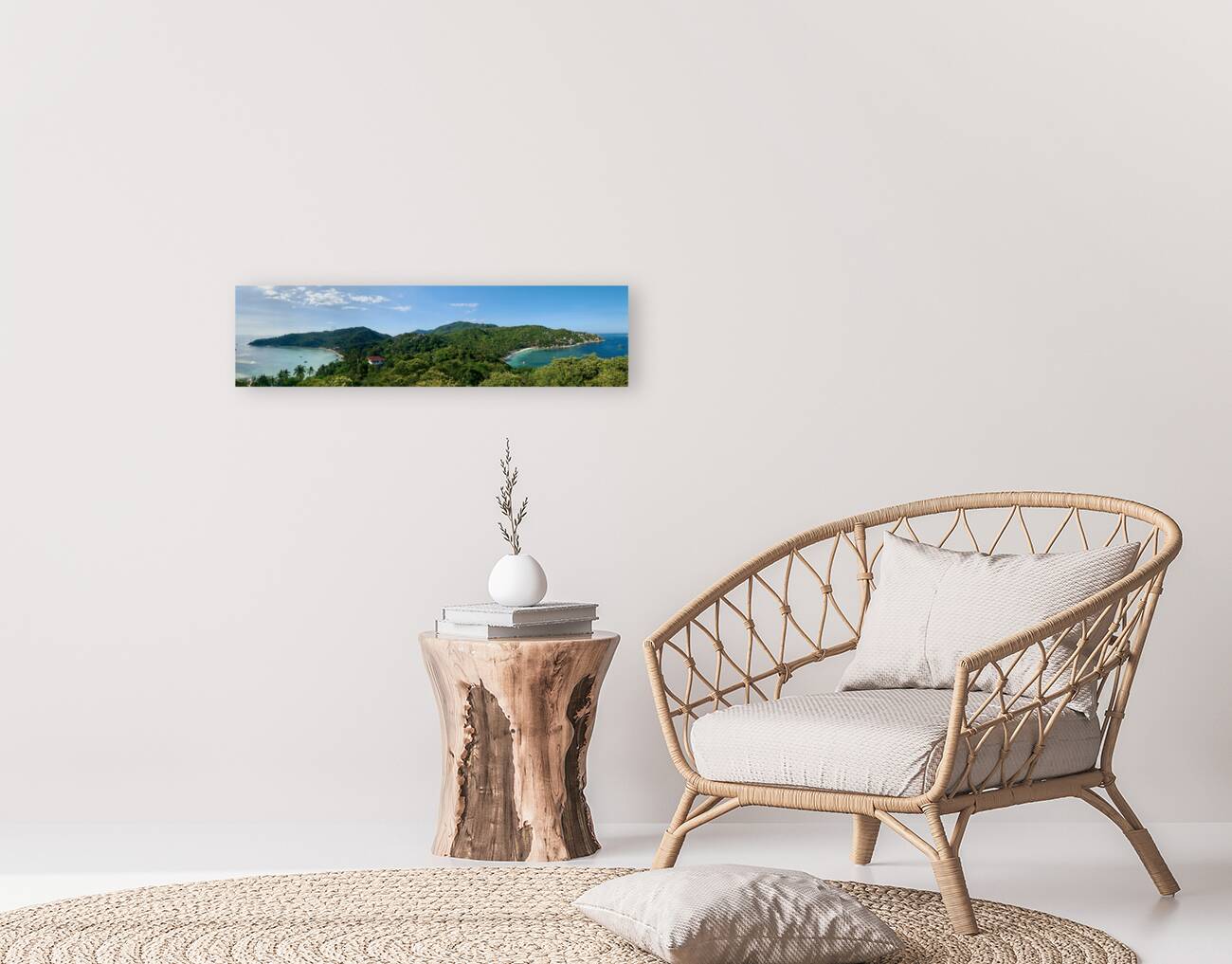 Two Bays Facing Koh Tao Thailand Reproduction