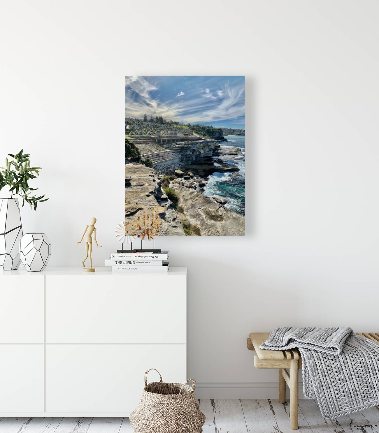 Waverley Cemetery by the Ocean Australia Reproduction