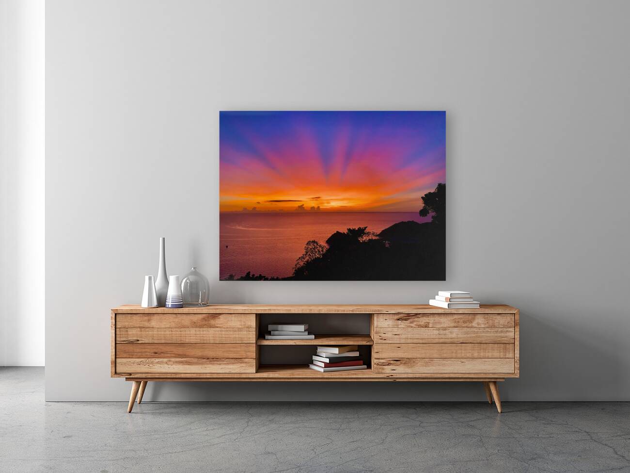 Amazing colourful Sunset 1 Reproduction