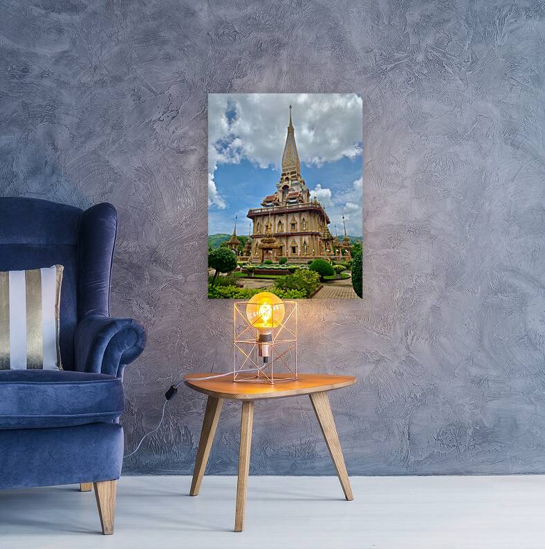 Chalong Temple Phuket Thailand Reproduction